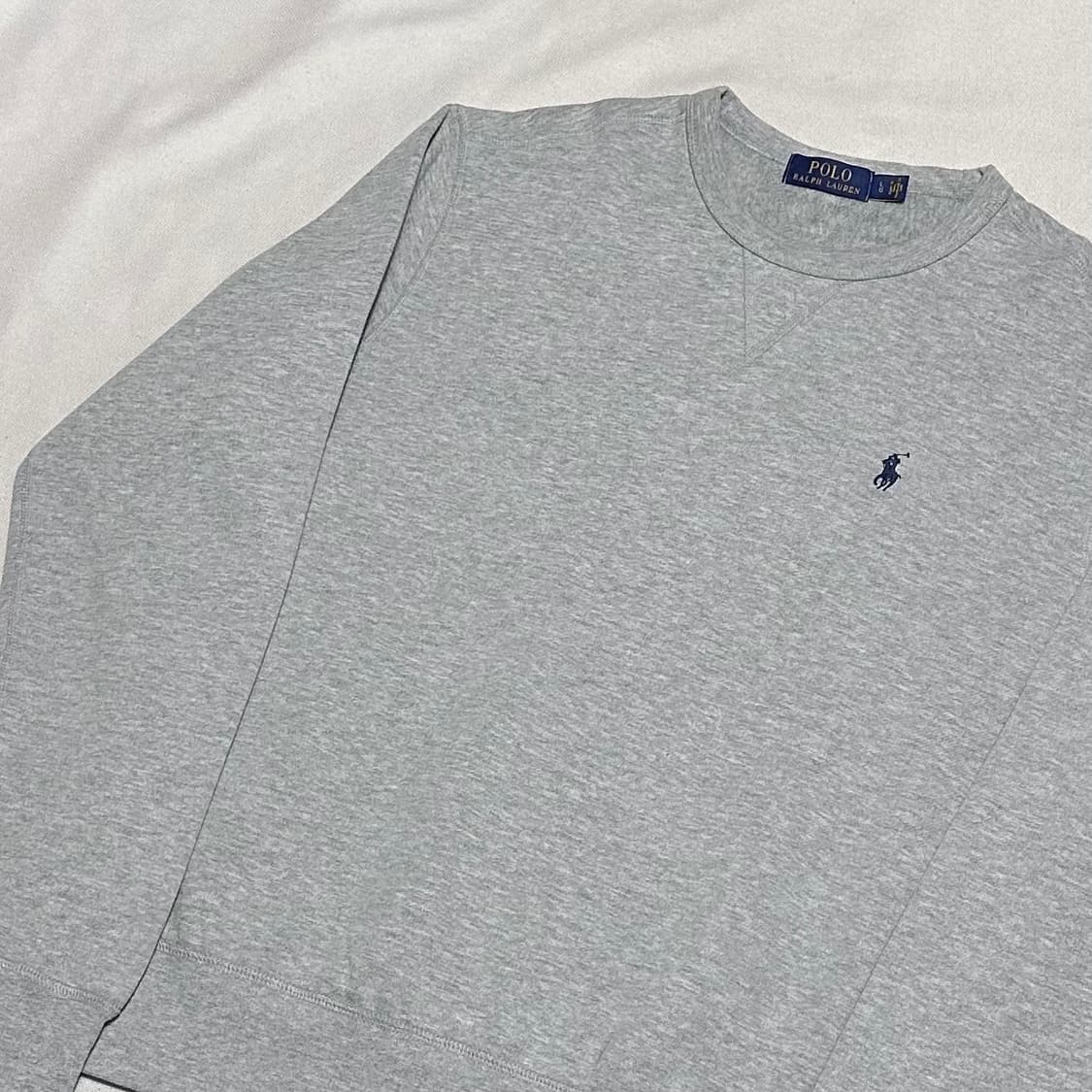 L 폴로랄프로렌 기모 그레이 맨투맨 상품이미지1
