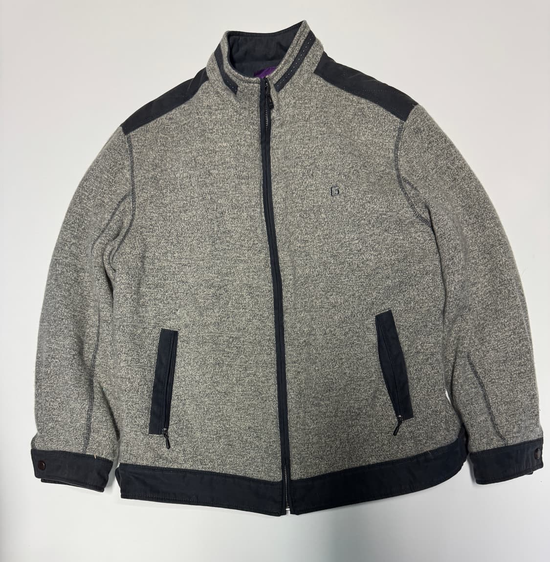 코오롱 지오투 보카시 울 집업 자켓 L 상품이미지1