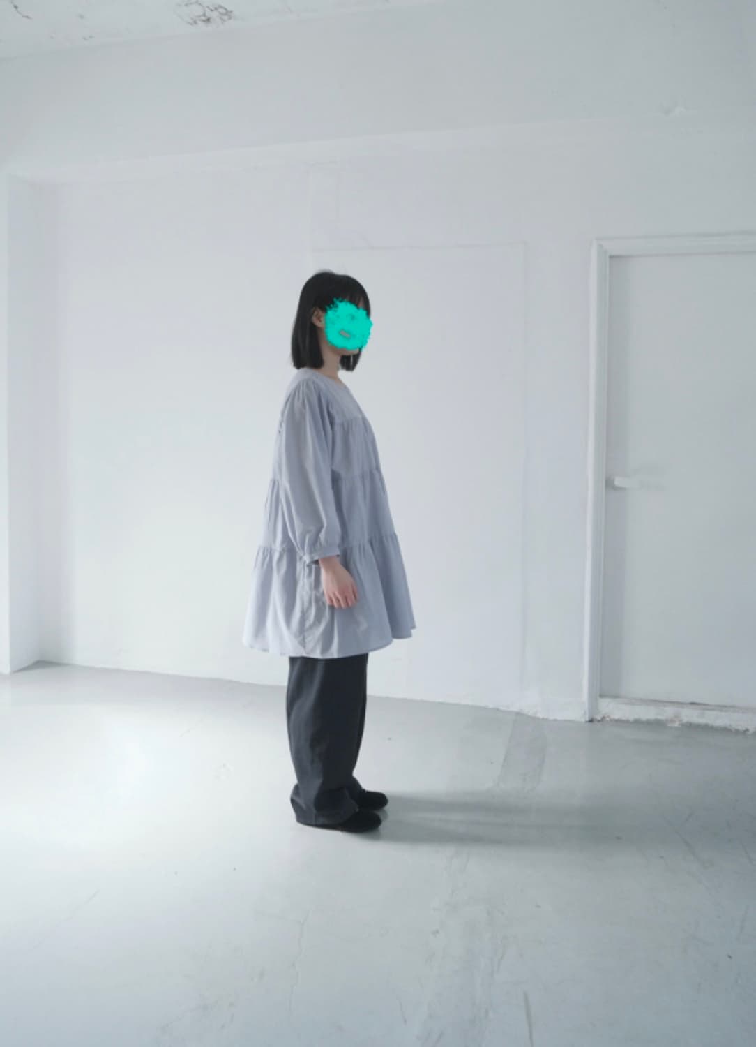 에프터먼데이 flare cancan blouse 플레어 캉캉 블라우스 상품이미지3