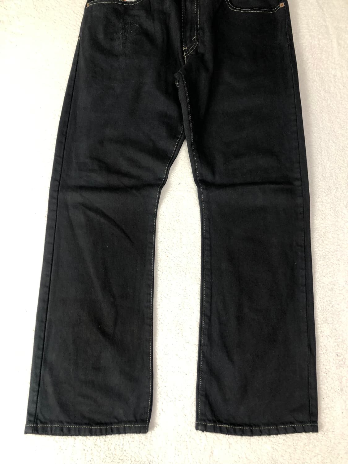 리바이스 517 부츠컷 흑청 데님팬츠 No.47 상품이미지5