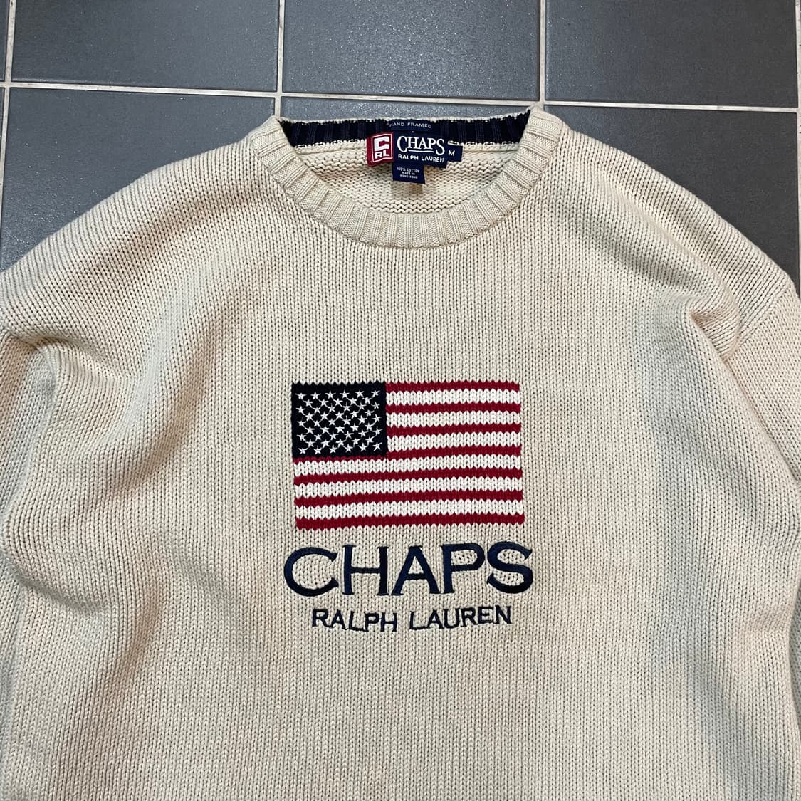 Chaps Ralph Lauren cotton knit 상품이미지3