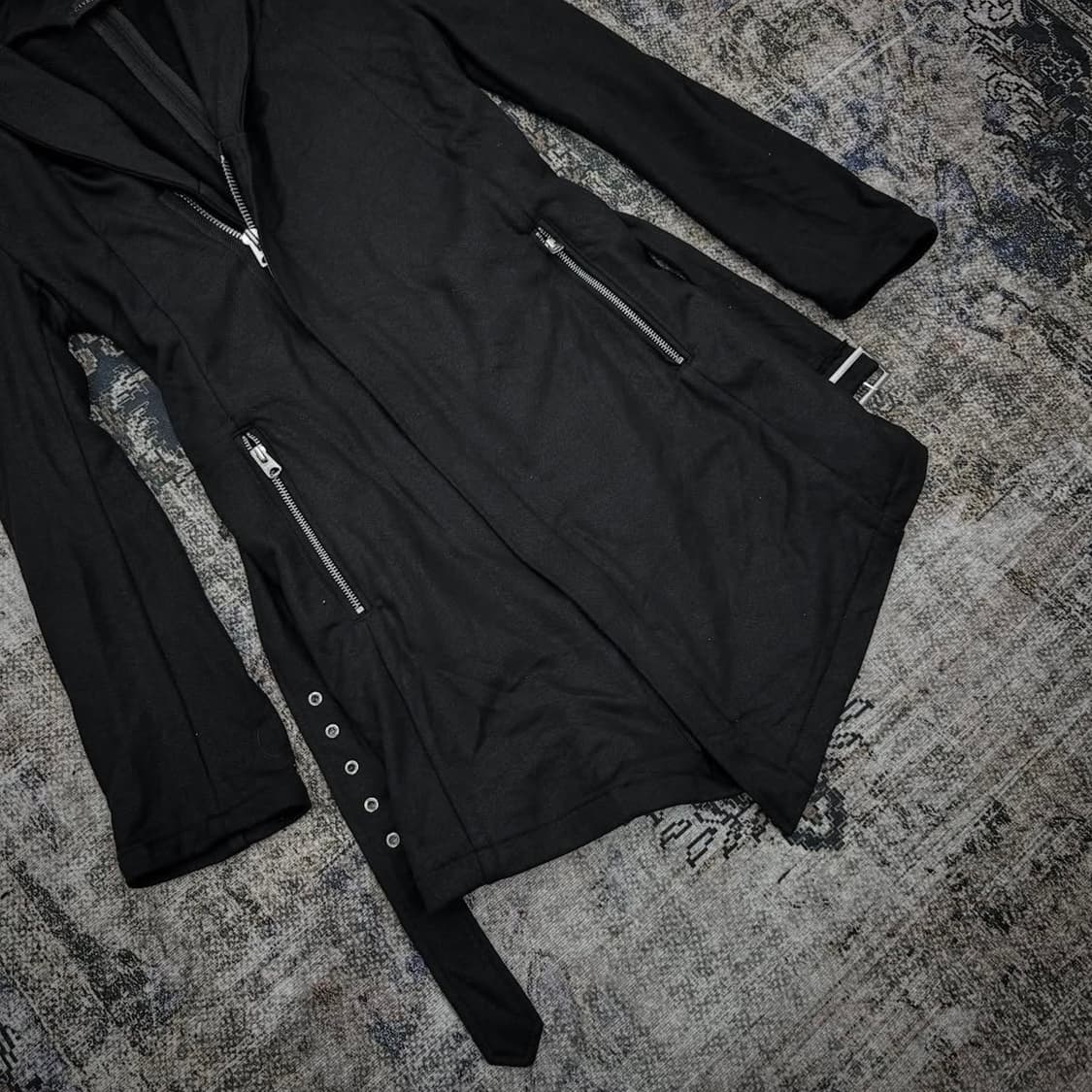 Civarize asymmetry waxed hood jacket 상품이미지3
