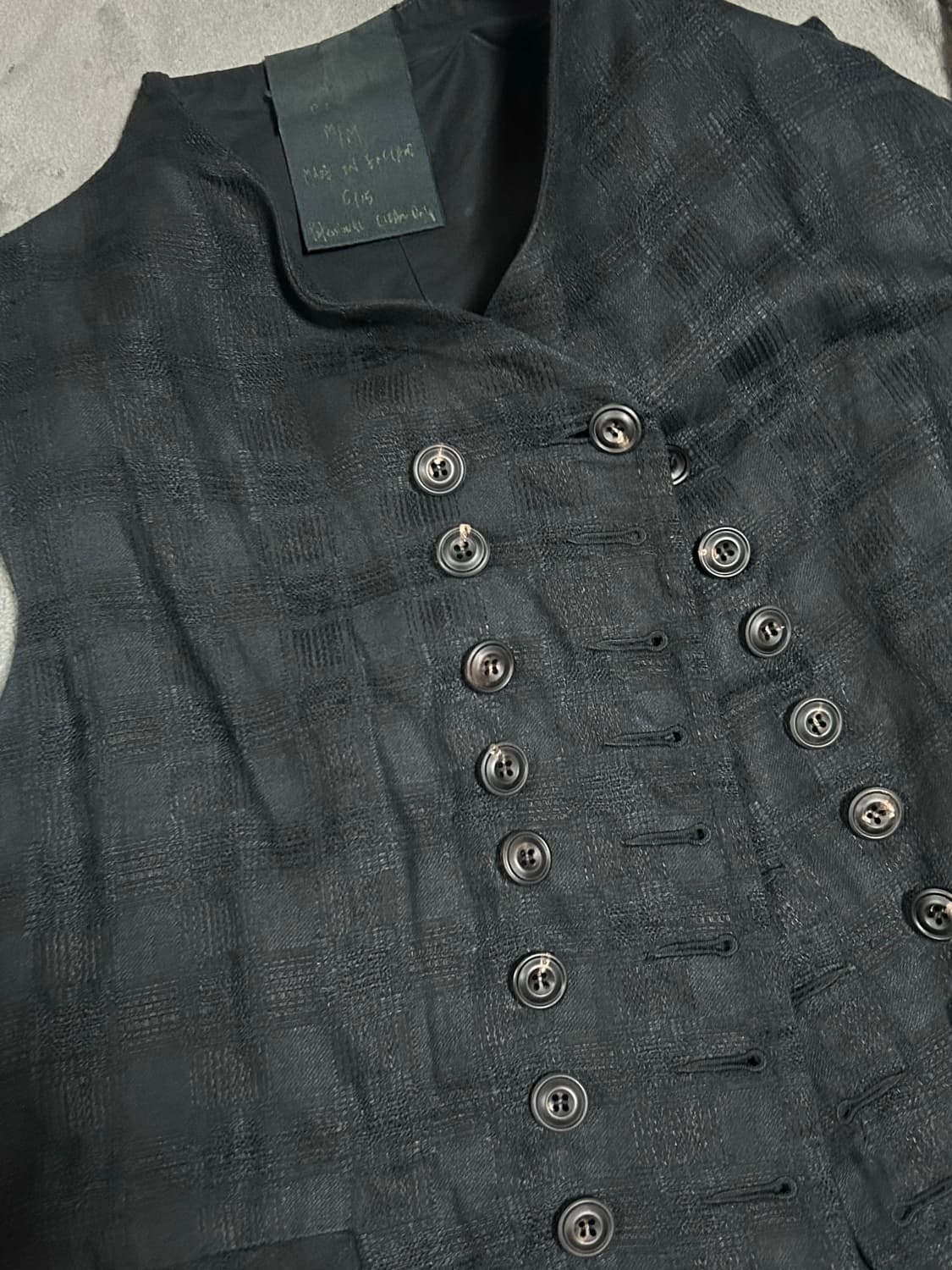 존 알렉산더 스켈튼 더블 브레스티드 베스트 상품이미지3