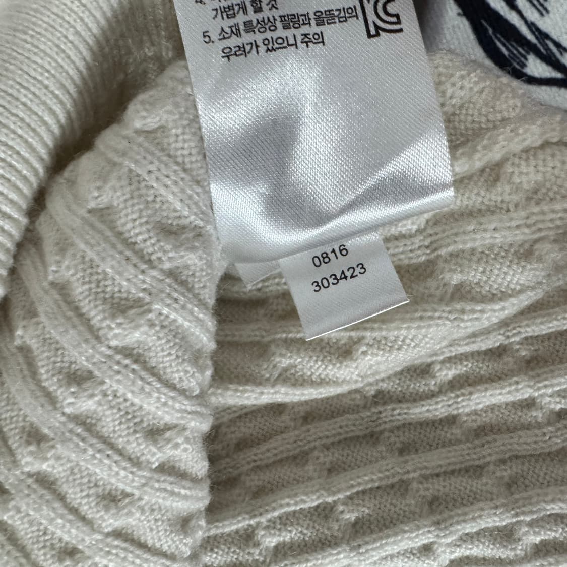 풋조이 골프 니트 M사이즈 상품이미지3