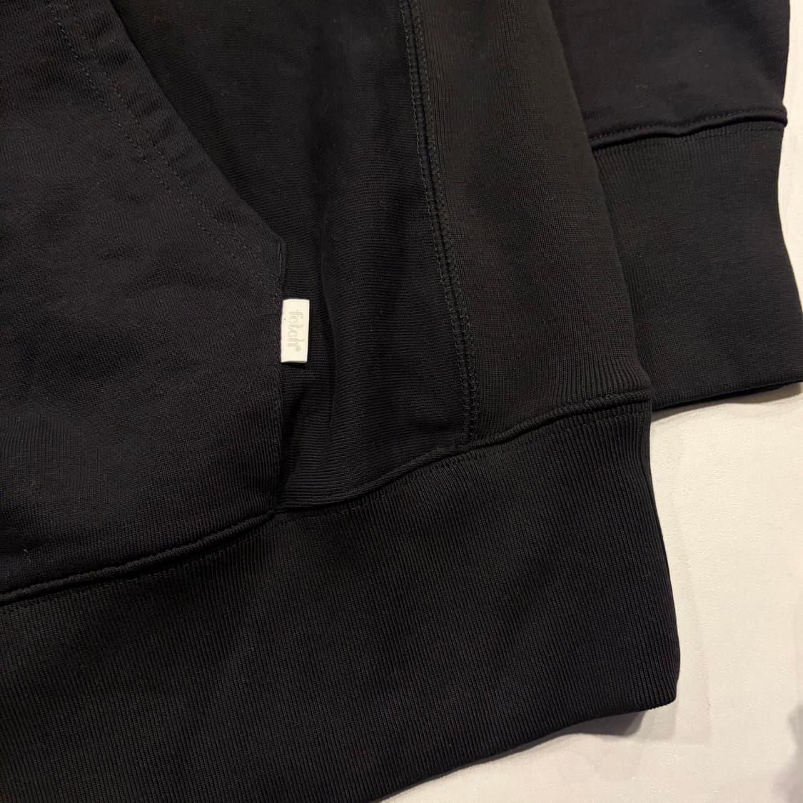 [M] FETCH 페치 월드페이머스 후드티 블랙 D829 상품이미지5