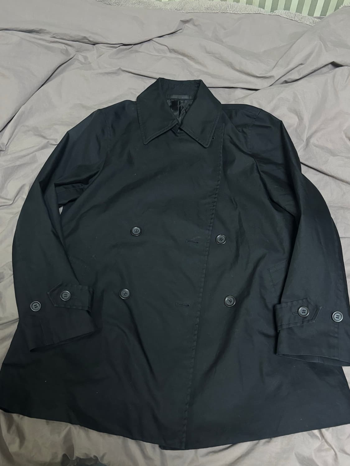 유니클로 빈티지 더블 숏코트 상품이미지1