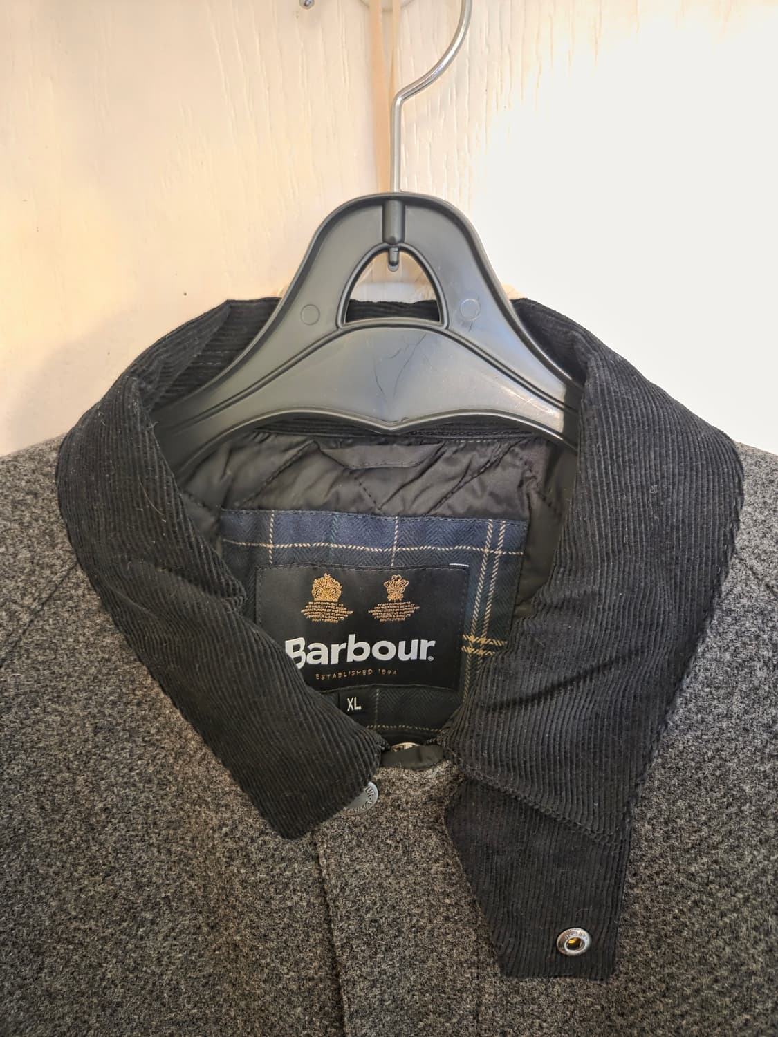 바버 울 비데일 별주모델 XL / 110(택만 뗀 새제품) 상품이미지2