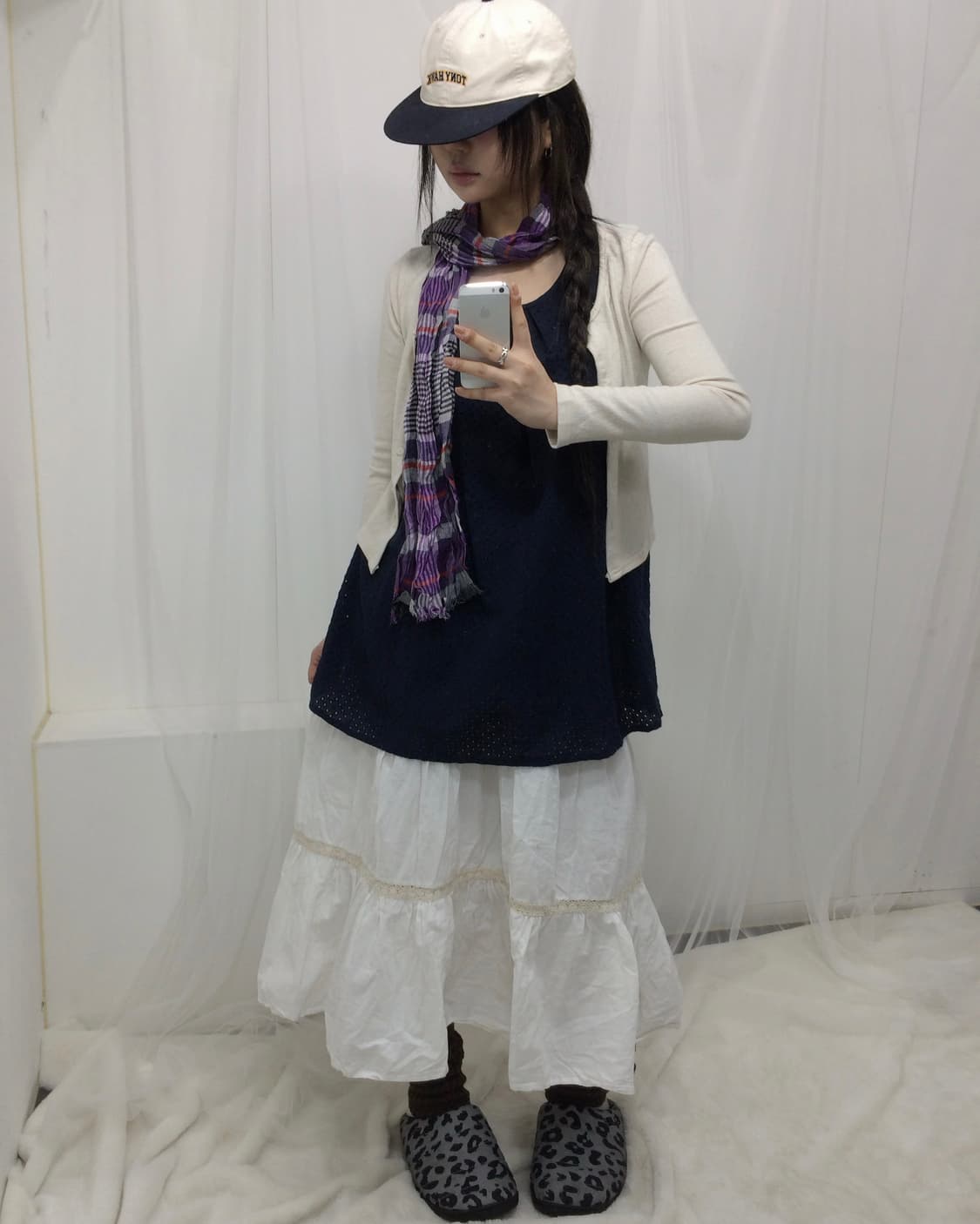 네이비 히피 모리 세트 상품이미지1