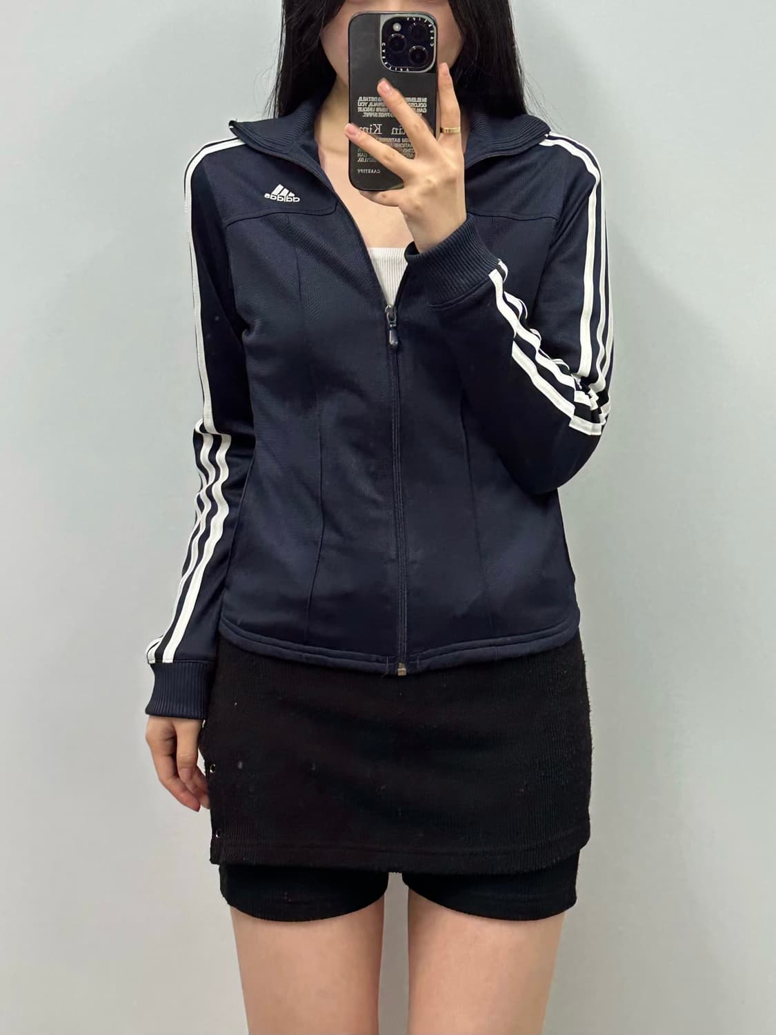 아디다스 사이드라인 네이비 트랙 져지 상품이미지1