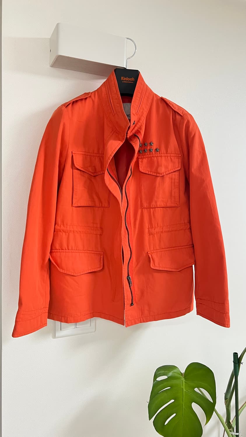 MIXOO 오렌지 봄/가을 자켓 S 상품이미지1