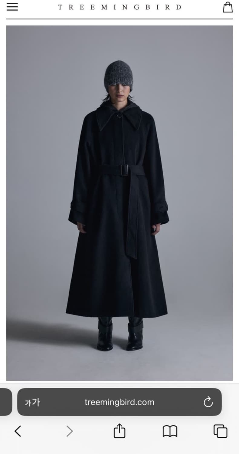 트리밍버드 트라움 발마칸 롱코트 상품이미지1