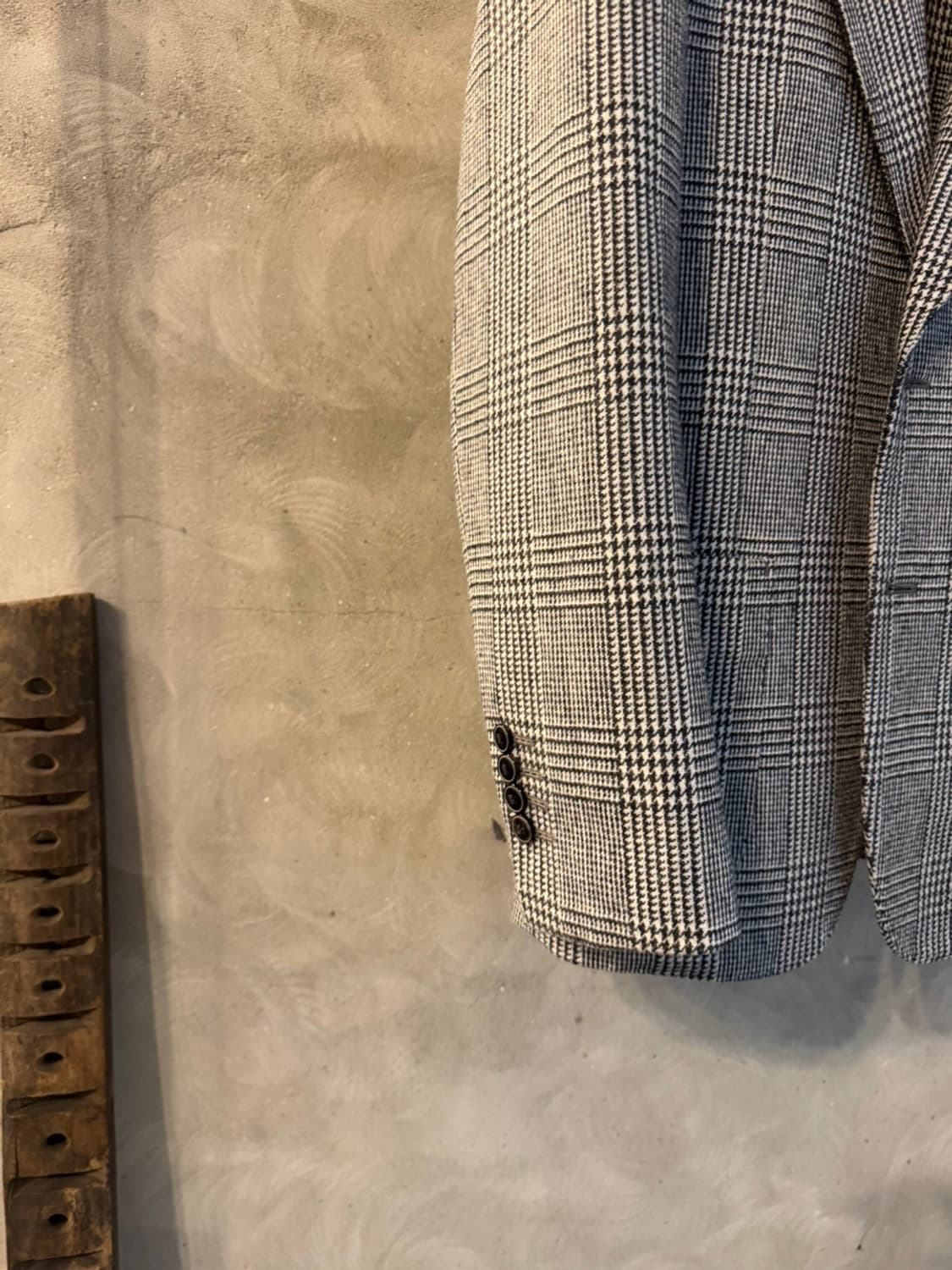 블랙브라운 트위드 자켓 100 상품이미지3