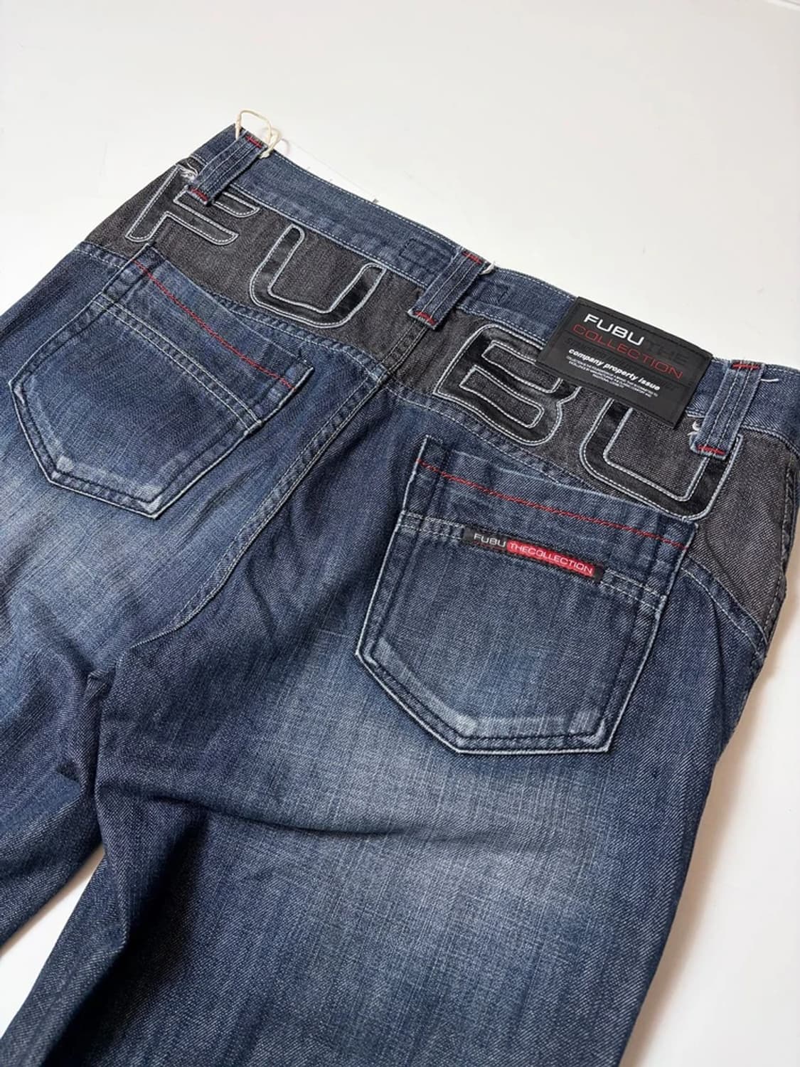 푸부 FUBU 90's Y2K 워시드 데님 팬츠 PN9426 상품이미지5