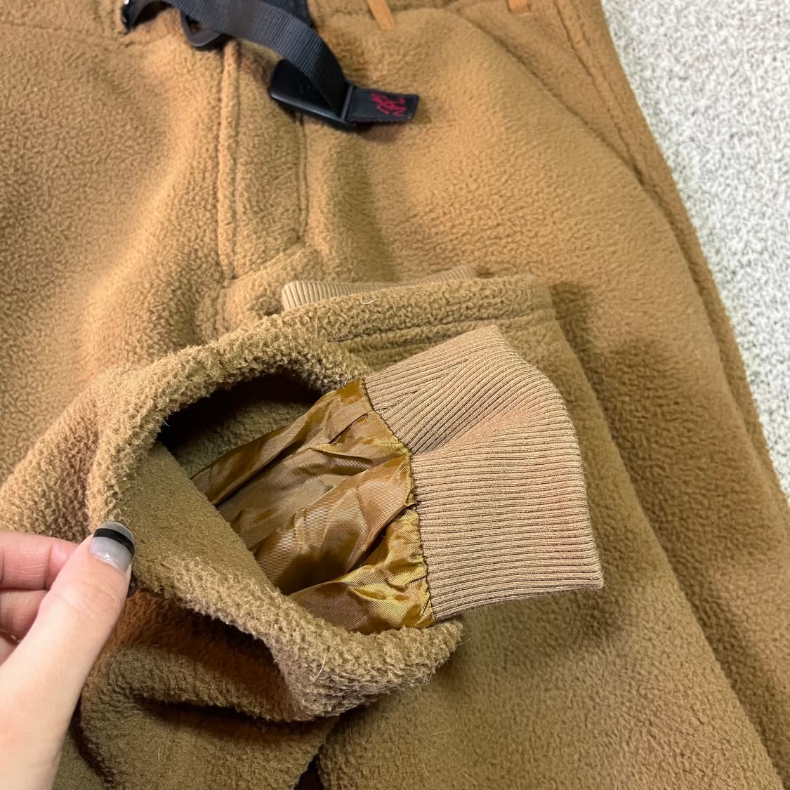 그라미치 플리스 벨티드 조거 팬츠 상품이미지2