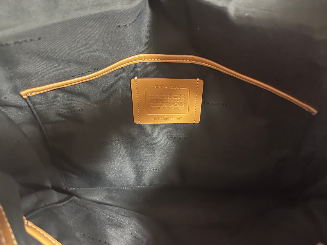 코치 가죽 토트백 브리프케이스 상품이미지3