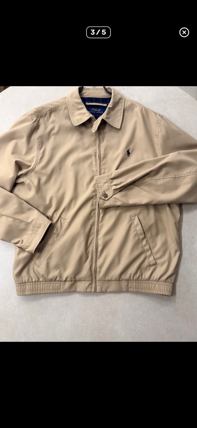 폴로 랄프로렌 베이지색 자켓 s사이즈 바이스윙 바라쿠다 해링턴 상품이미지1
