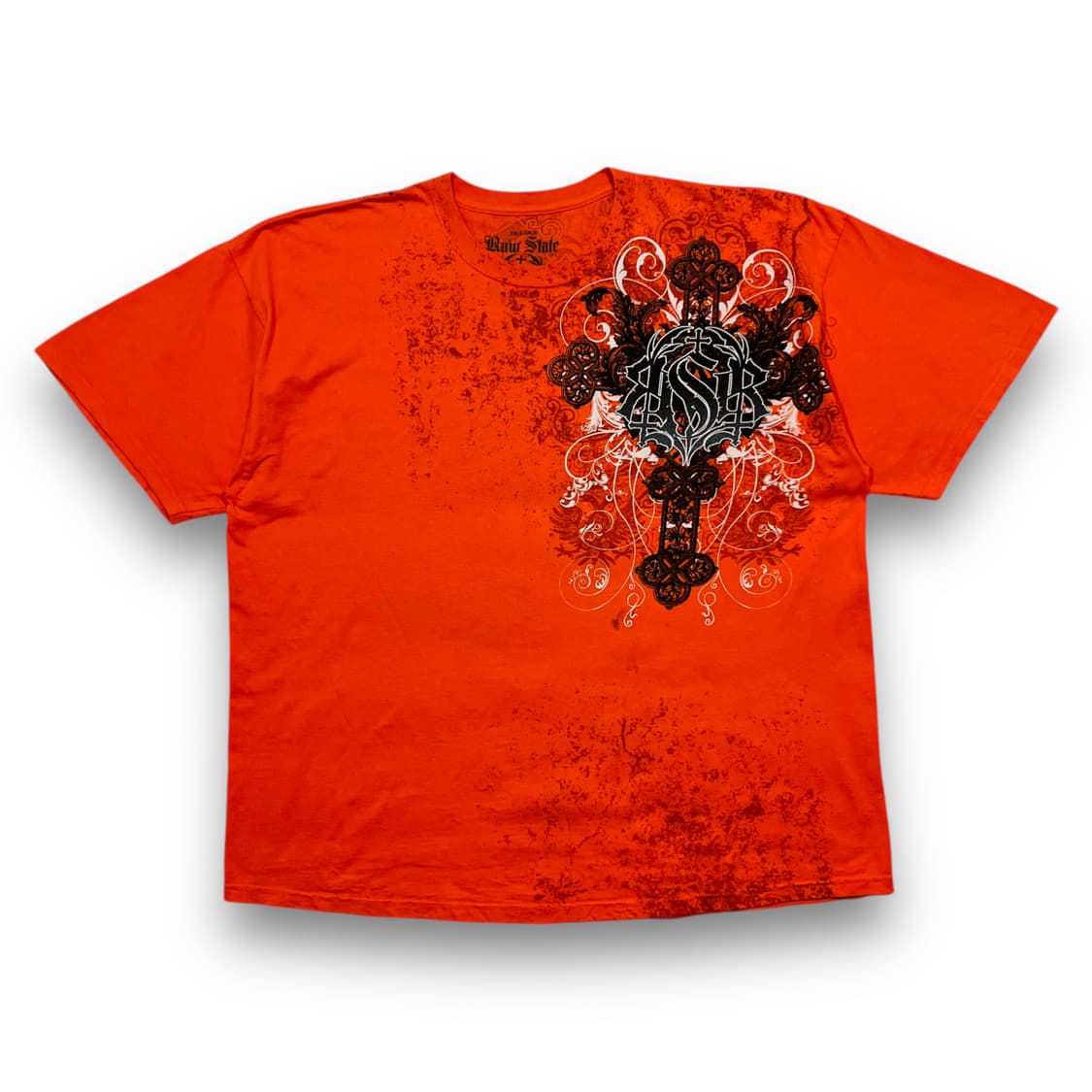 Raw State Saint Cross T-shirt 상품이미지4
