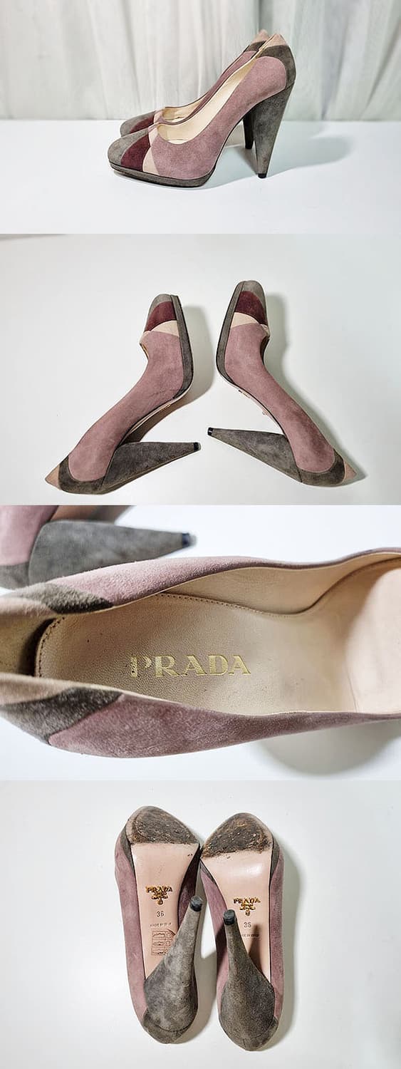 프라다 스웨이드 펌프스 230 상품이미지4