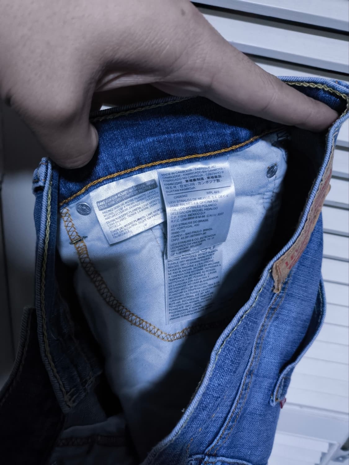 32 리바이스 510 청바지 데님 상품이미지6