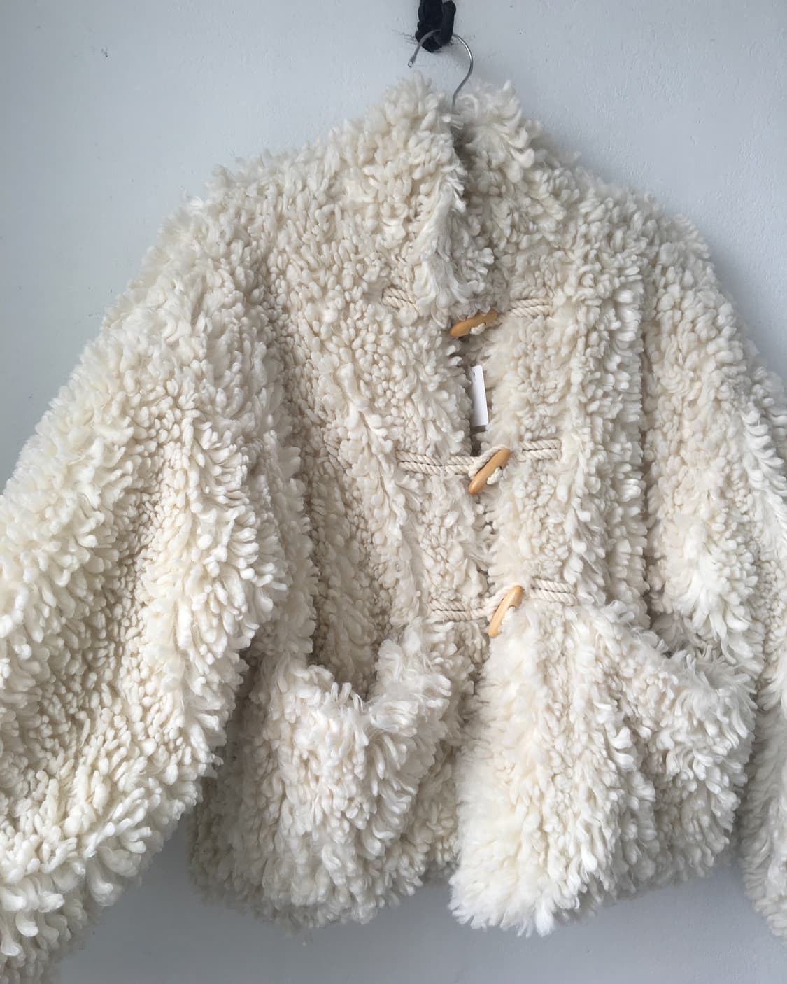 Fake fur duffle button jacket 상품이미지4