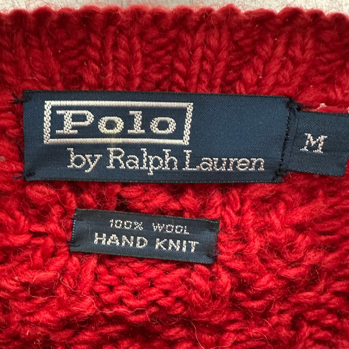 95 폴로 랄프로렌 남자 핸드메이드 코위찬 니트 상품이미지3