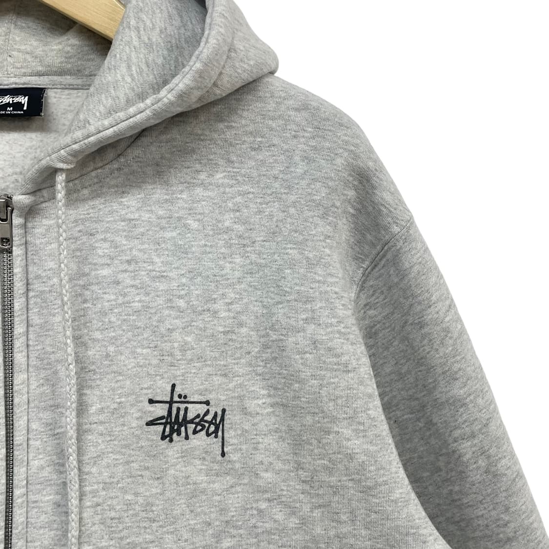 Stussy Basic Logo Hood Zip-up 상품이미지5