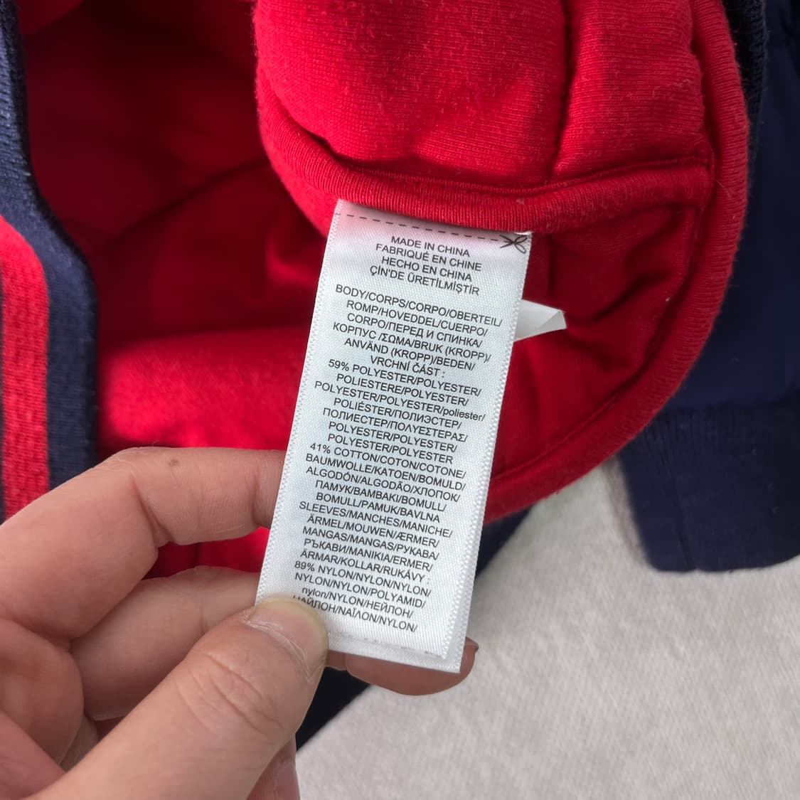 W95 폴로 랄프로렌 투톤 패디드 후드집업 상품이미지9