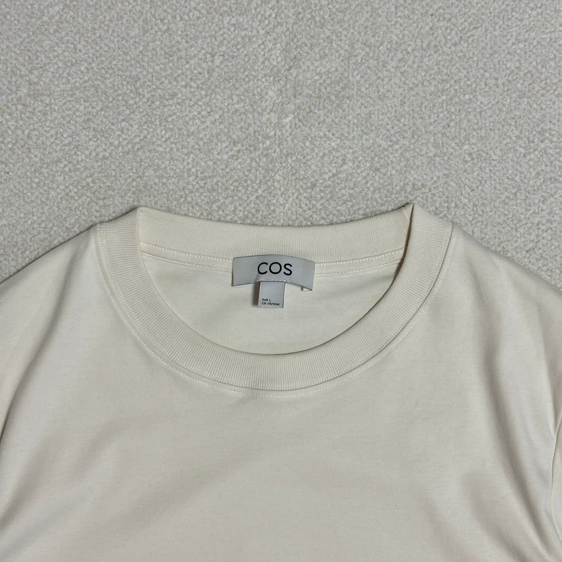 코스 슬림핏 헤비웨이트 롱슬리브 티셔츠 상품이미지5