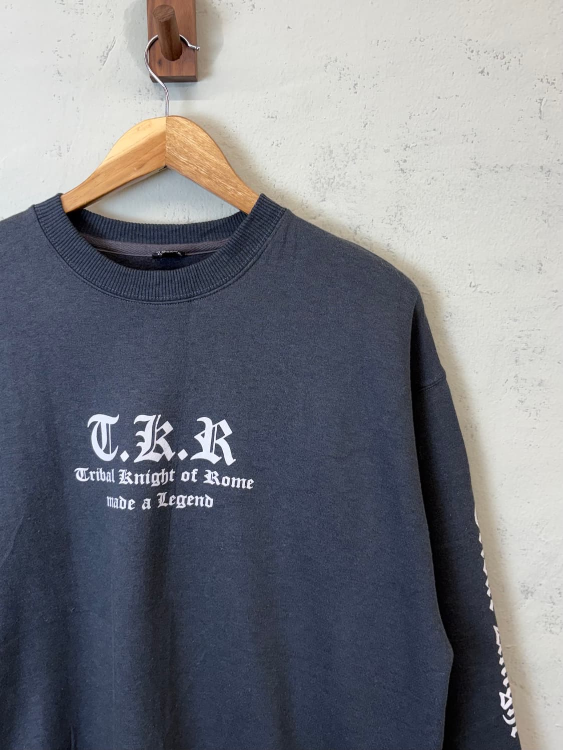 JPN 빈티지 드래곤 프린팅 맨투맨 상품이미지3