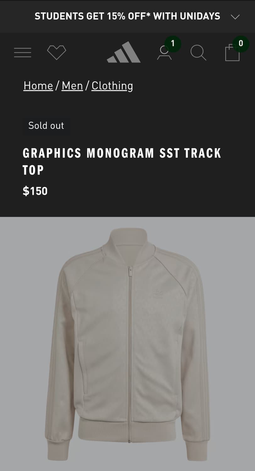 아디다스 모노그램 트랙탑 져지 상품이미지9