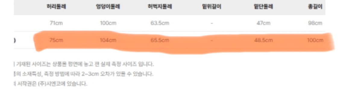 Thursdays island 썰스데이아일랜드 데님팬츠 상품이미지2