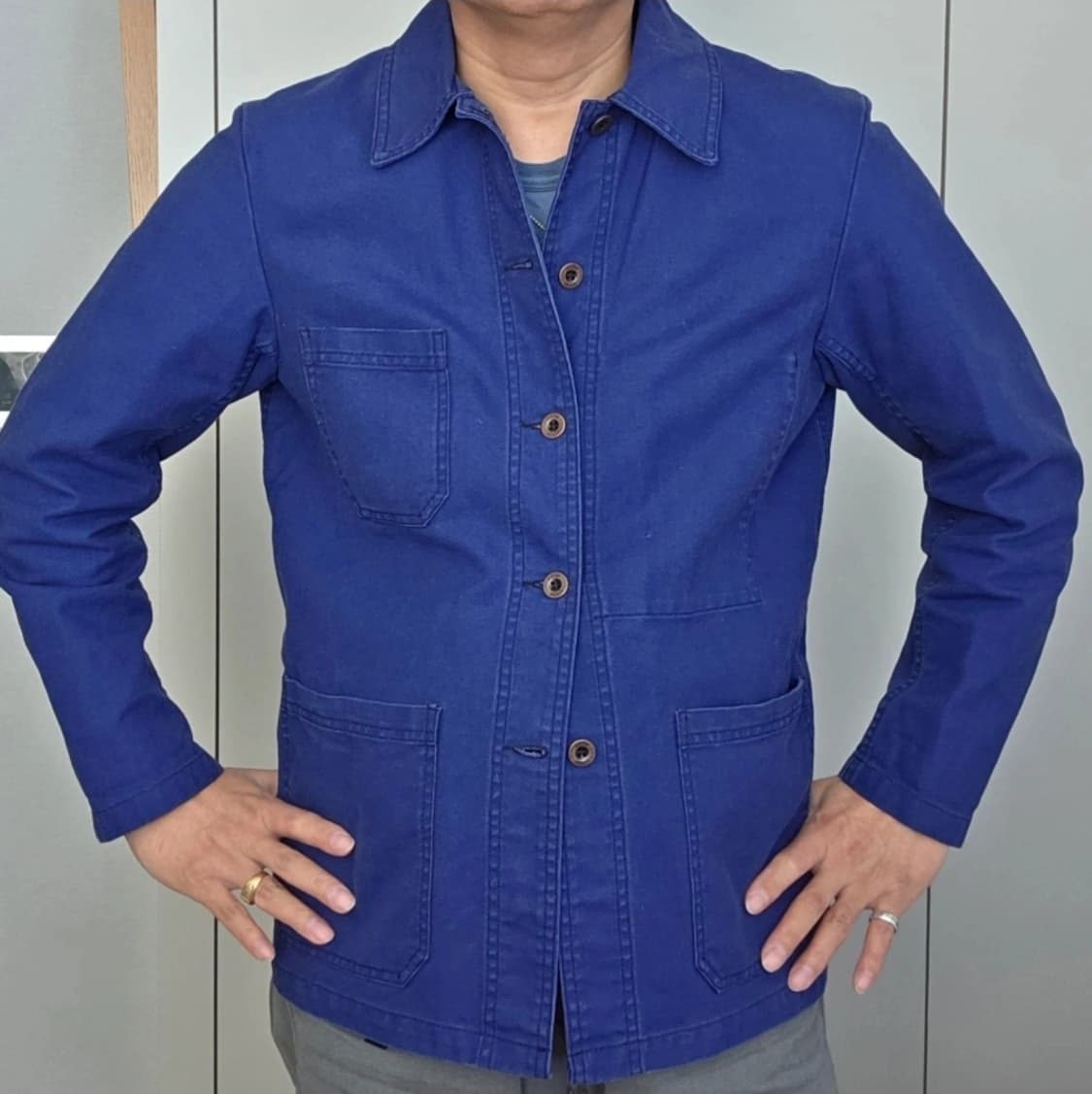 베트라 VETRA 프렌치 워크자켓 브레이져 로얄 블루 (44) 100~1 상품이미지7
