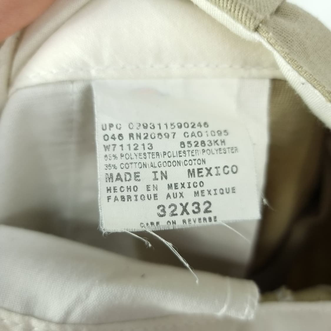 [디키즈] 로고 패치 더블니 와이드 워크 팬츠 베이지 M20064 상품이미지9