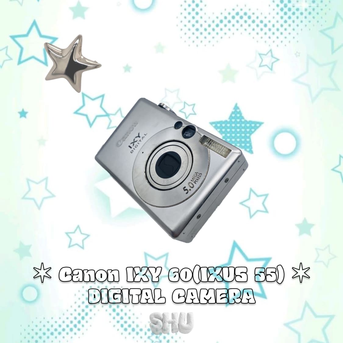 캐논 익시 IXY 60(익서스 IXUS 55) 빈티지 디카 실버 상품이미지2