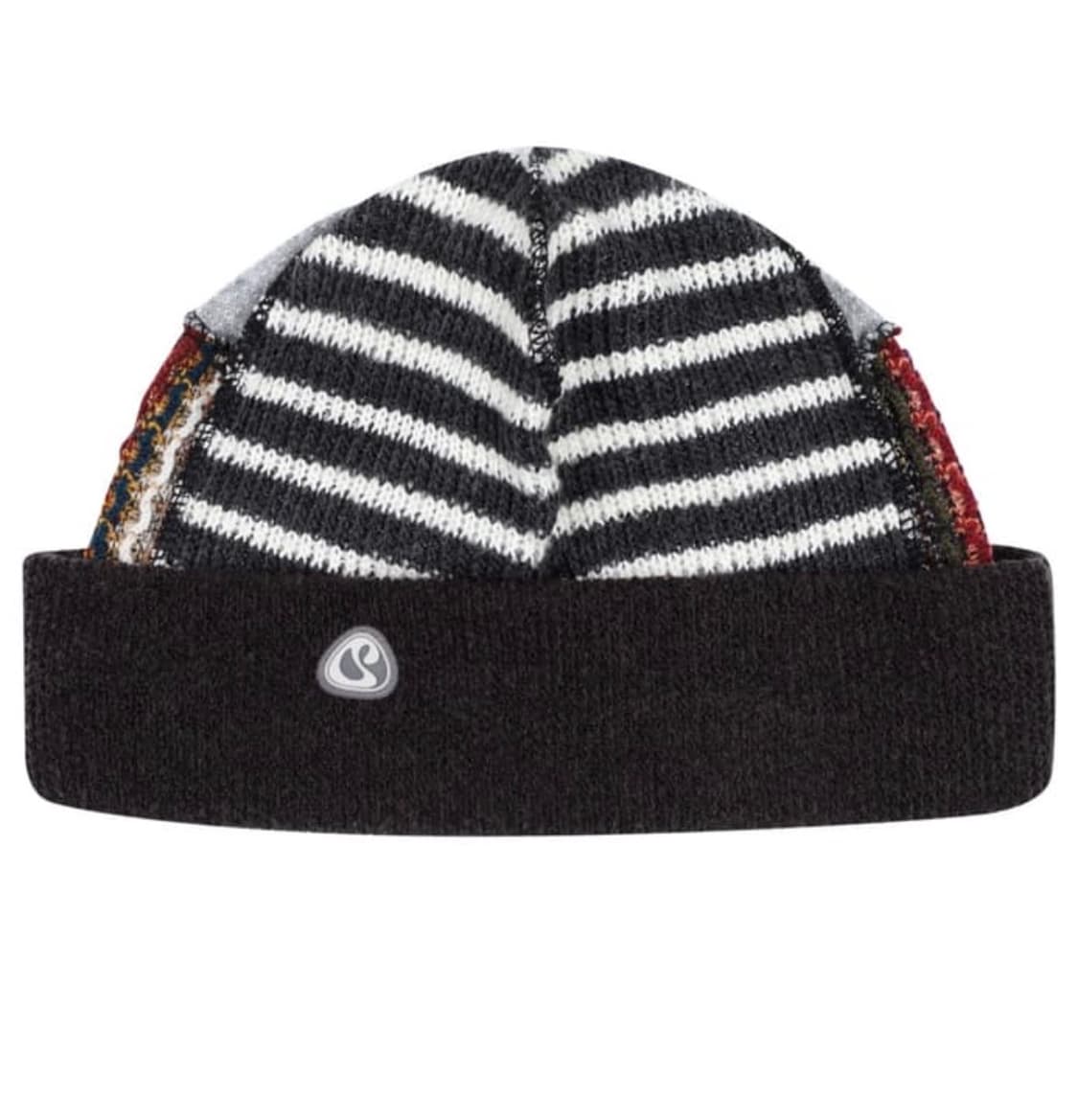 코이세이오 패치워크 비니 브라운 상품이미지1