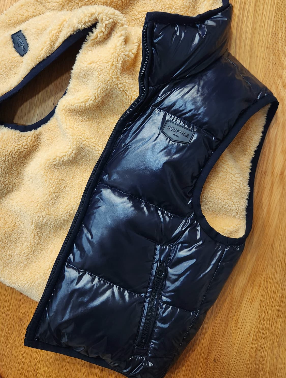 듀베디카 안카에레 구스 숏패딩조끼 리버시블 상품이미지5