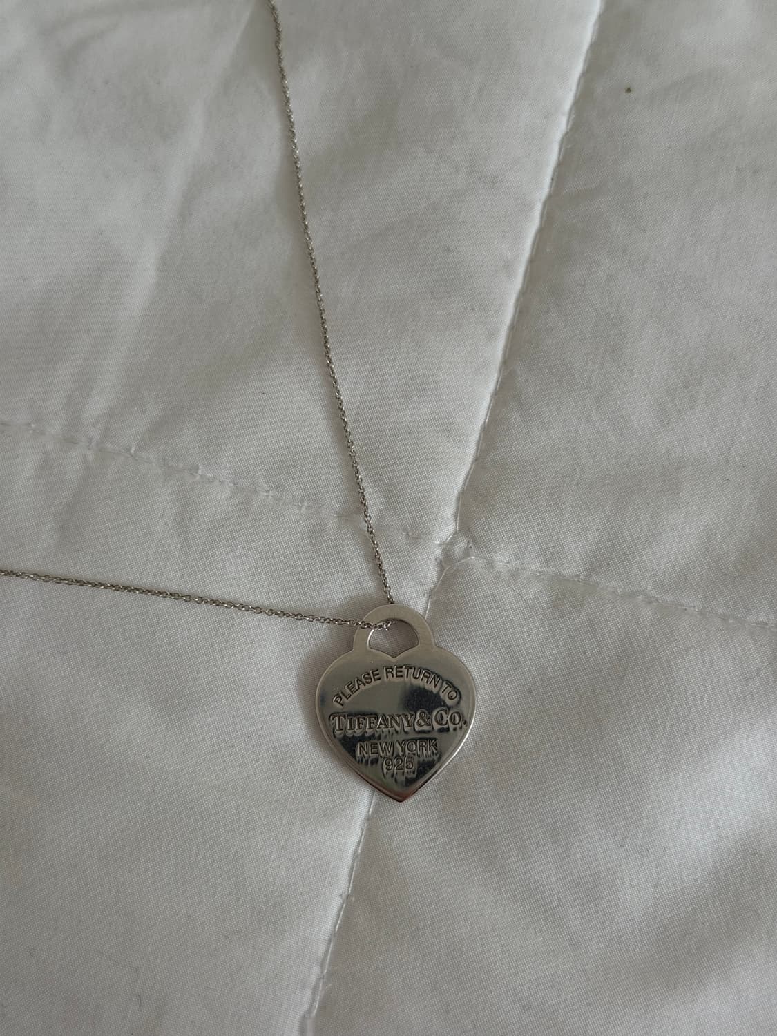 티파니앤코 리턴투티파니 하트 목걸이 미디움 60cm 상품이미지3