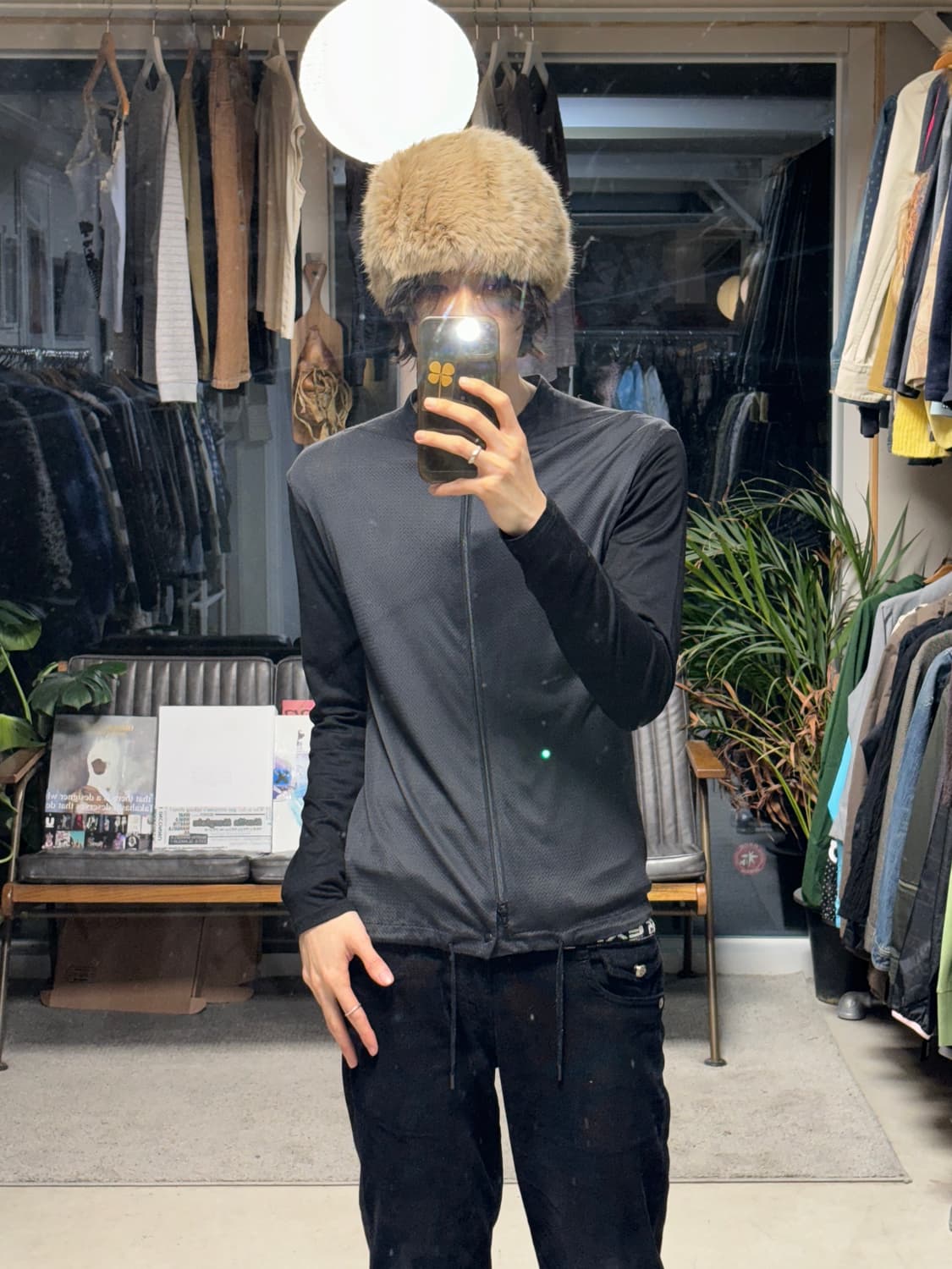 Ca4la 래빗퍼 비니 상품이미지5