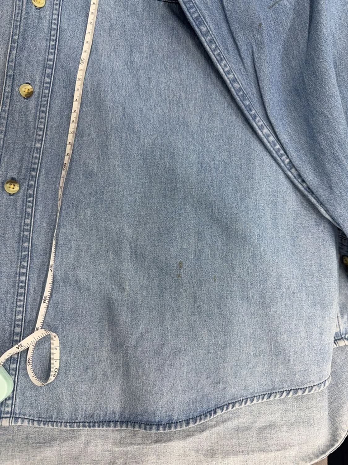 빈티지 컴버스 데님 셔츠 상품이미지9