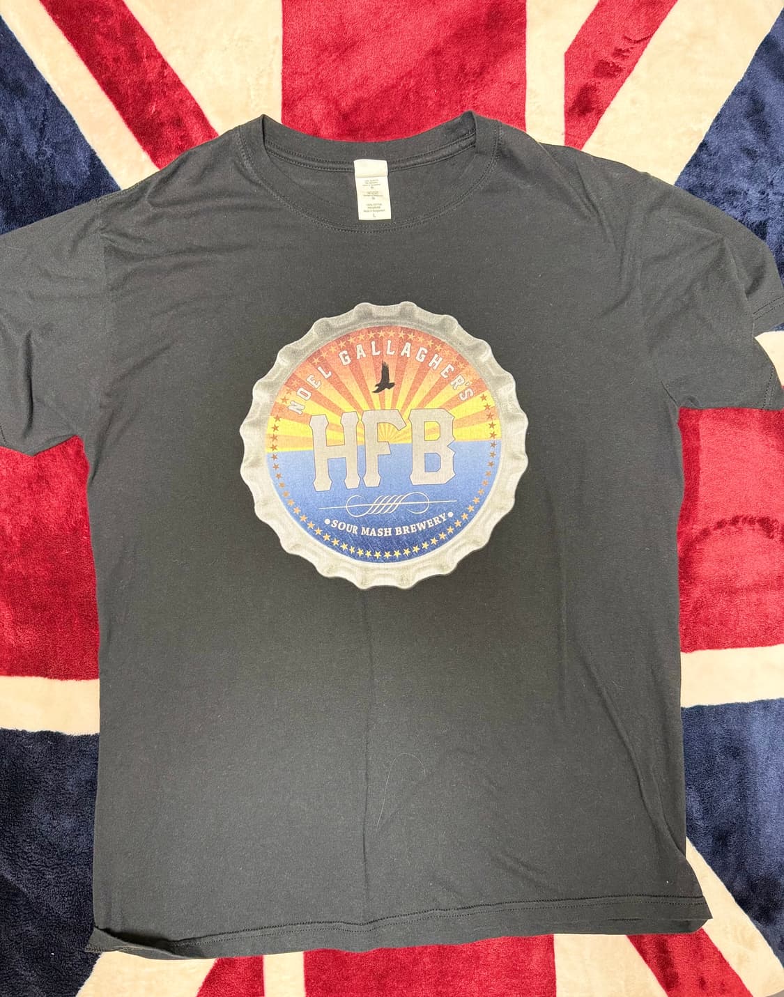 오아시스 노앨갤러거하이플라잉버즈 공식 2012 월드투어 티셔츠 상품이미지1