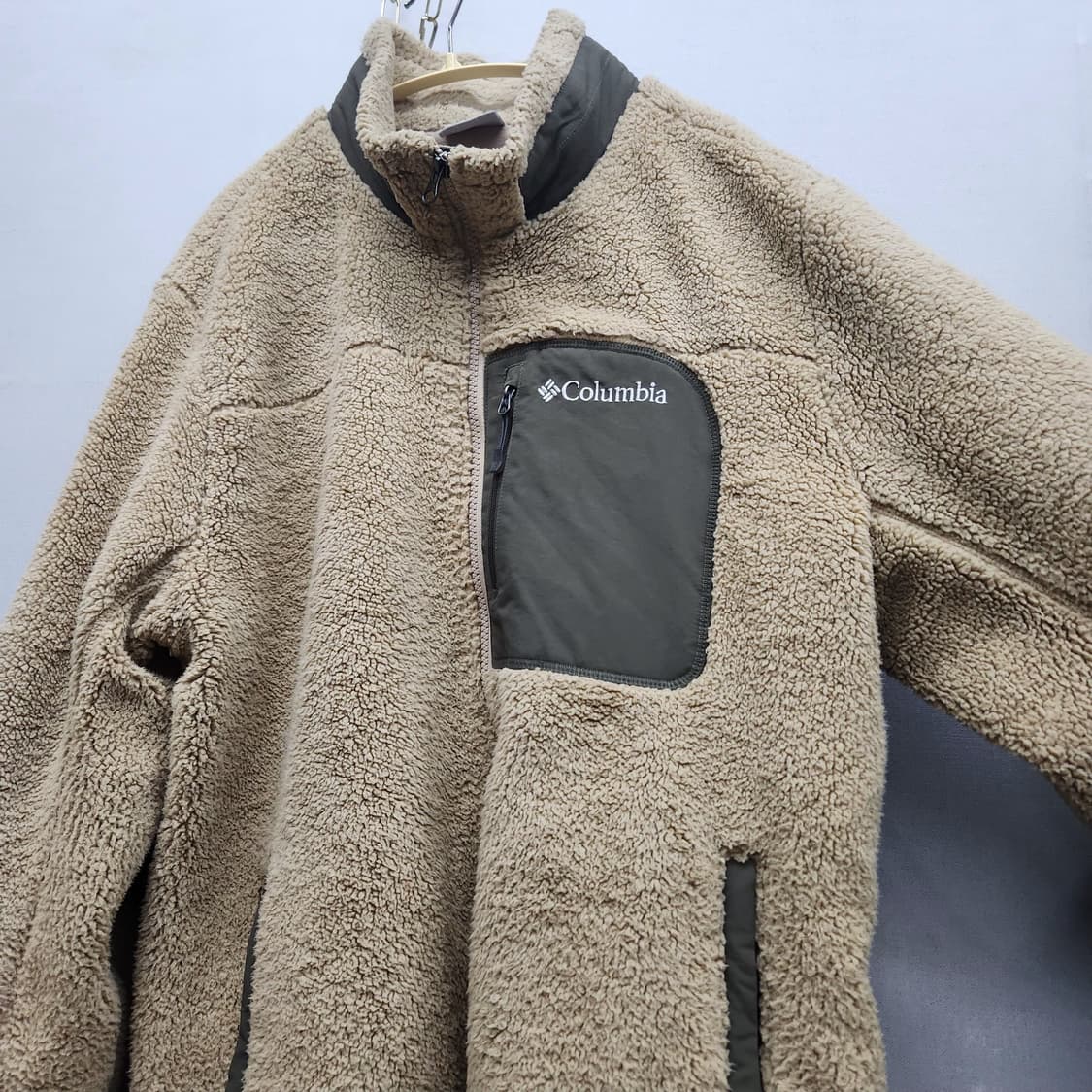 콜롬비아 플리스 빅포켓 집업 XL 상품이미지2