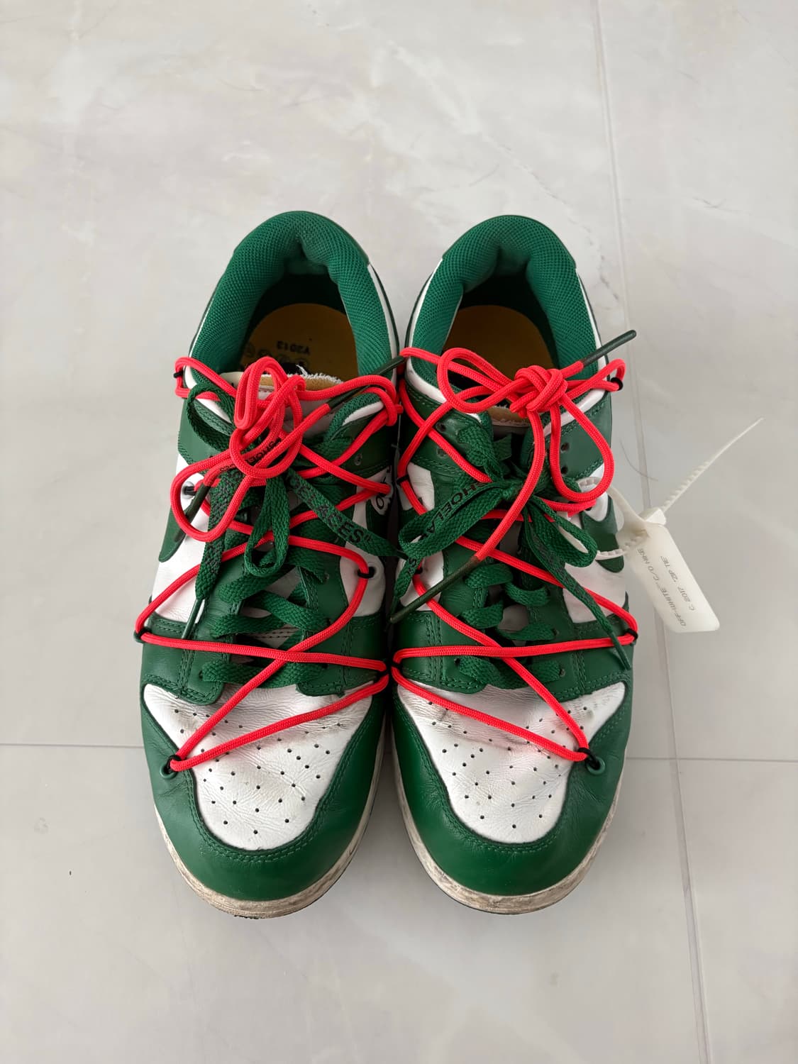 나이키 오프화이트 덩크 그린 상품이미지2