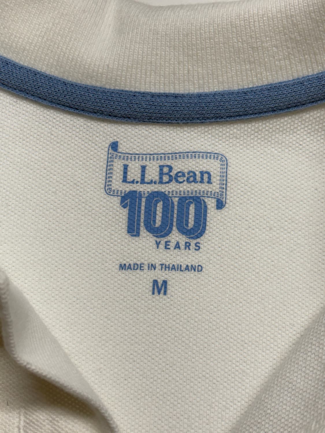 엘엘빈 100주년 빈부츠 로고 폴로셔츠 상품이미지4