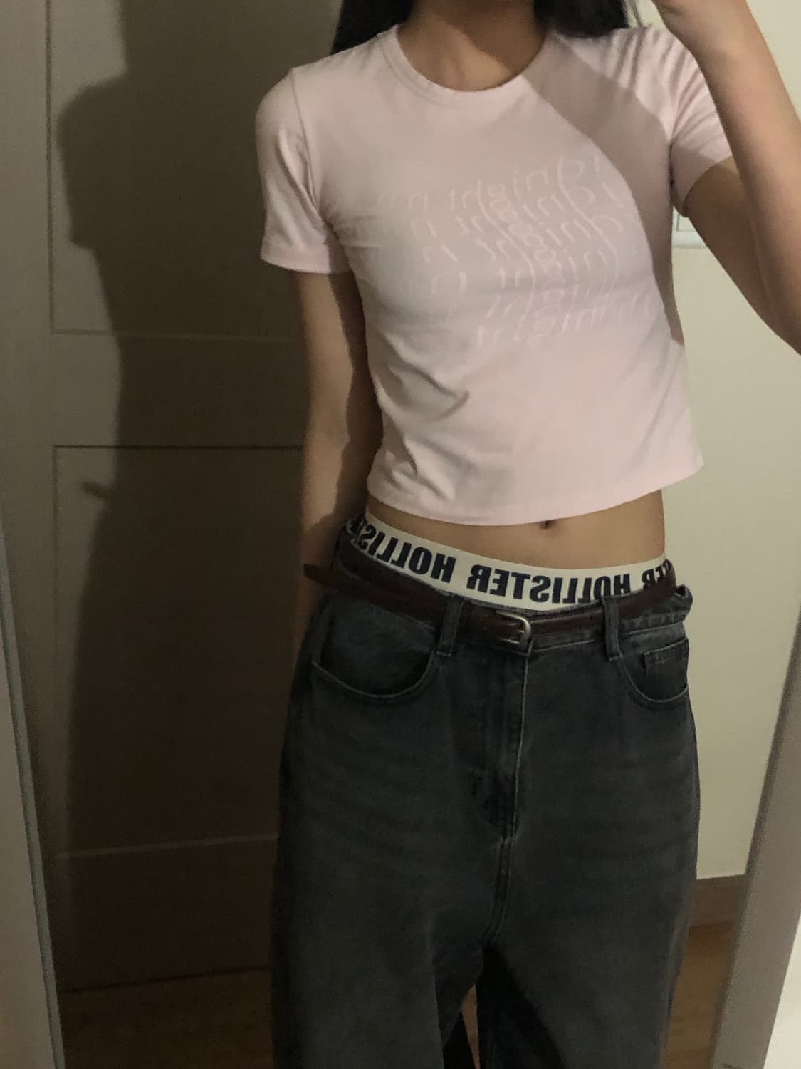 미드나잇무브 반팔티 핑크 상품이미지3