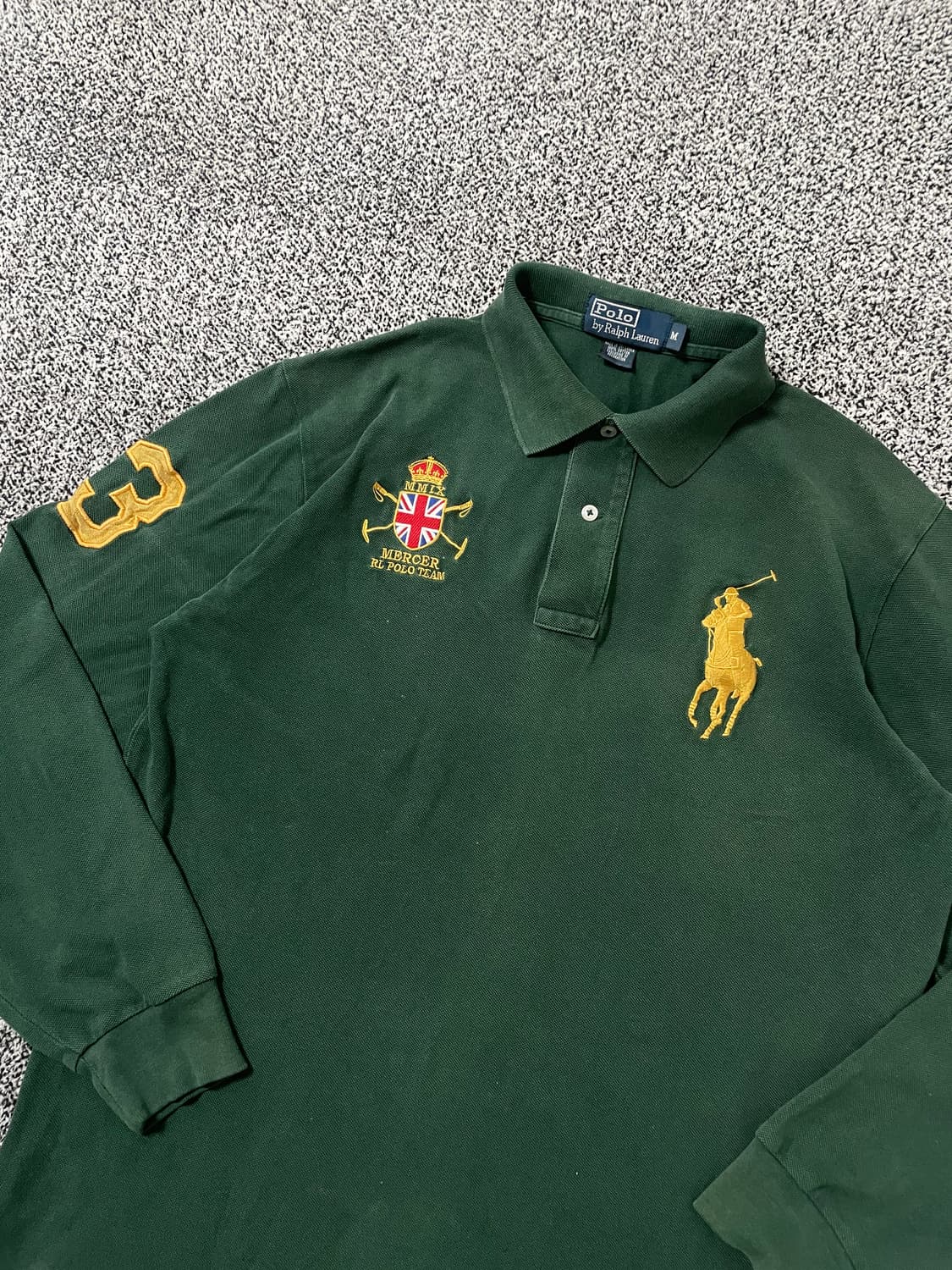 빈티지9. 폴로랄프로렌 빅포니 머서 RL 폴로 팀 롱슬리브 긴팔 티셔츠 상품이미지2