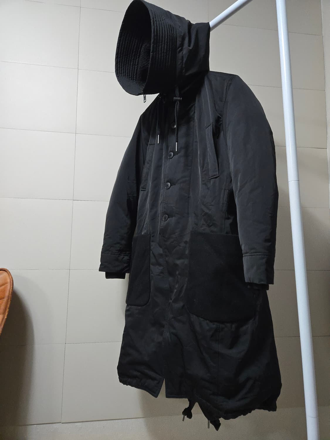 (오니츠카타이거의 명작) 롱 대운 페딩 코트 (표기S 실측 M.L) 상품이미지5