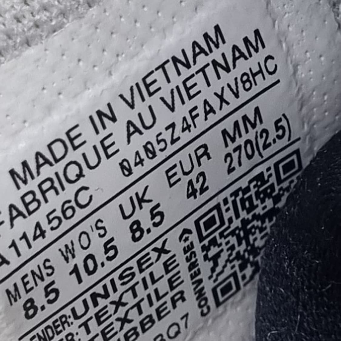 컨버스 척70  스케치화이트 스니커즈 270 상품이미지6