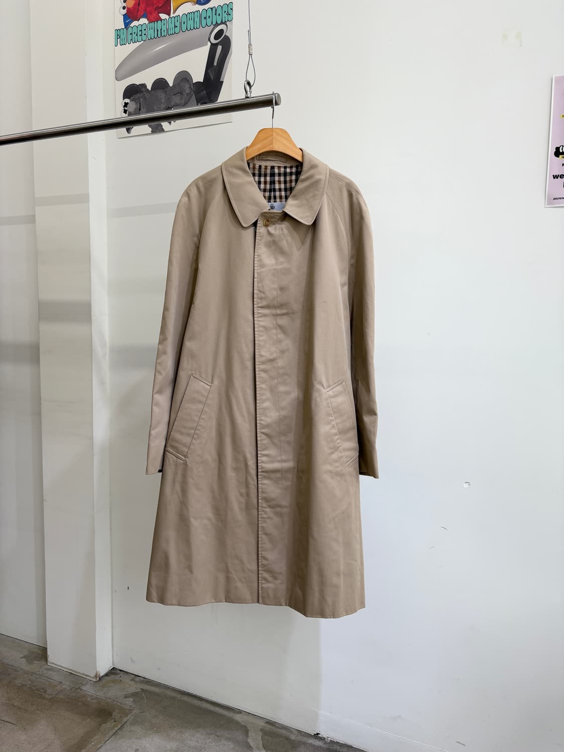 AQUASCUTUM (Made in England) 코트 상품이미지1