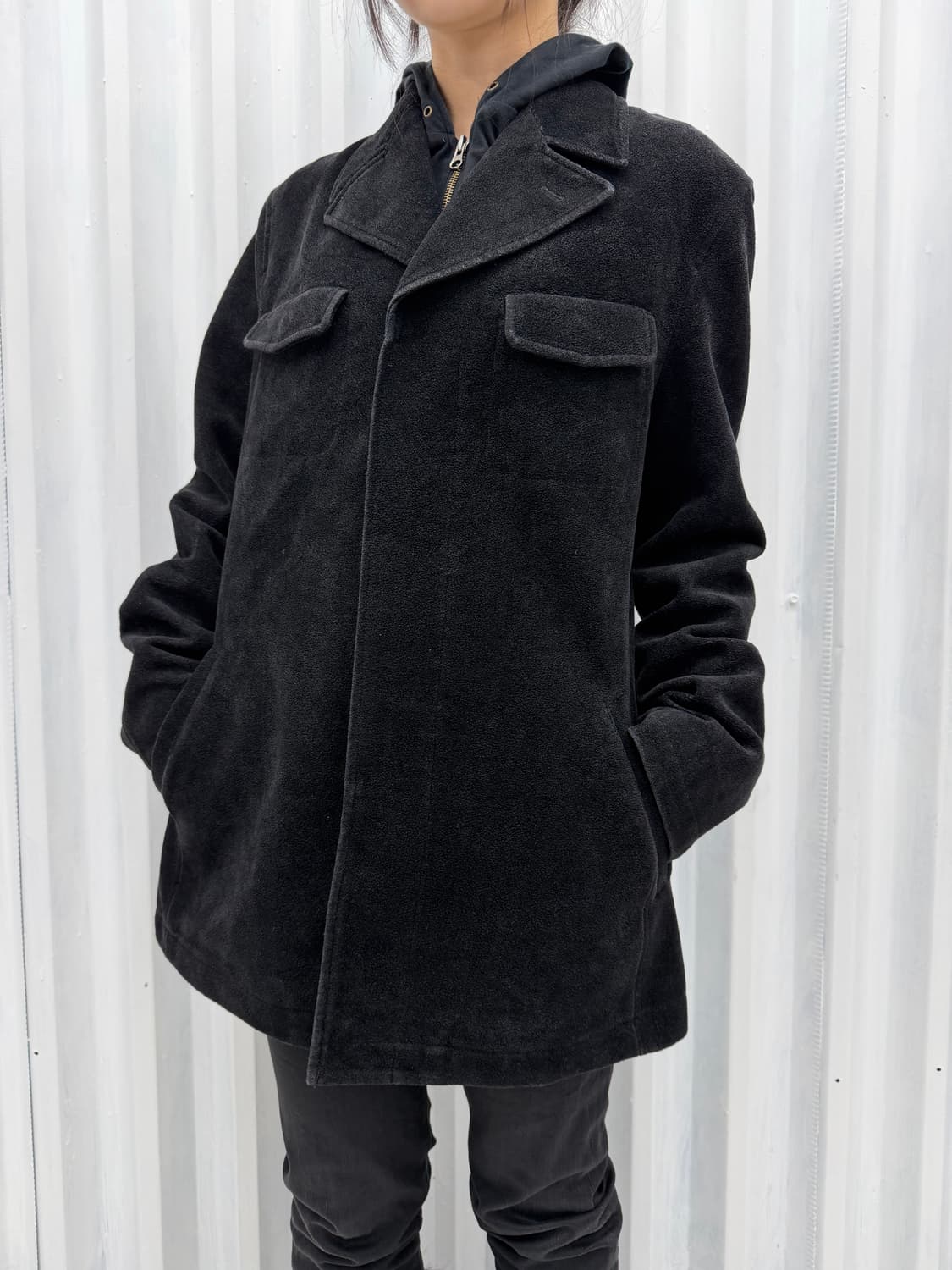 PPFM brushed finish half coat 상품이미지3