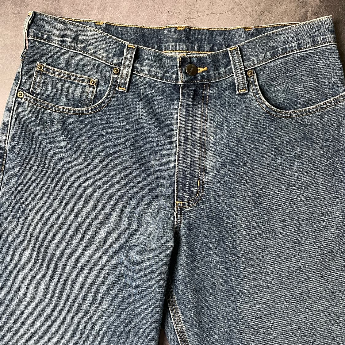 CARHARTT 칼하트 빈티지 릴렉스드핏 데님 워크 팬츠 A00876 상품이미지2